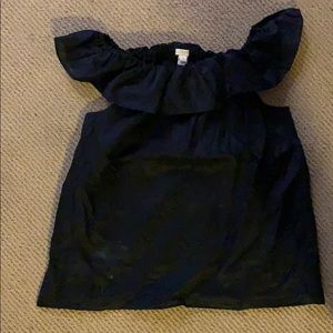 J. Crew off the shoulder top